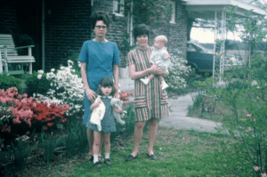 Banma, Mom, Me & Cathy, 1969