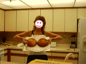 Bra size?  C - for cakes.